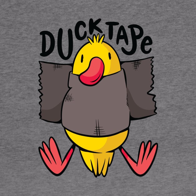 Duck Tape // Funny Duct Tape Joke // Cute Duck Cartoon by SLAG_Creative